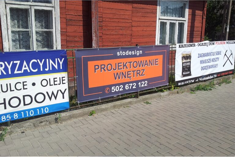 Baner główny reklamowy Białystok