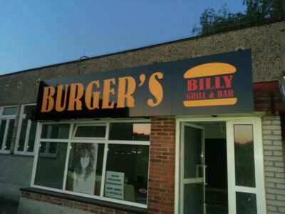Kaseton świetlny 'Billy Burgers'